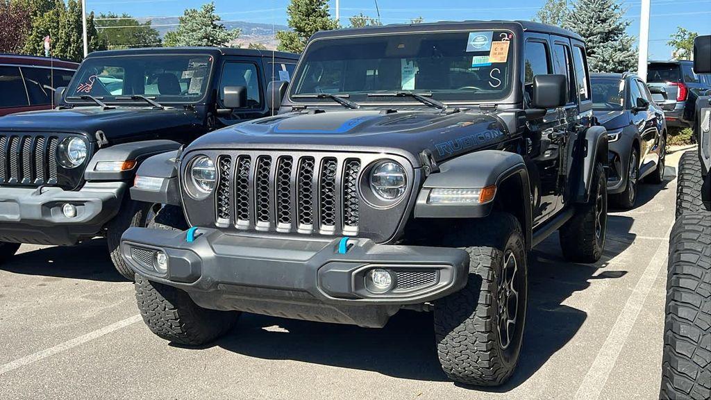 used 2022 Jeep Wrangler Unlimited 4xe car, priced at $43,980
