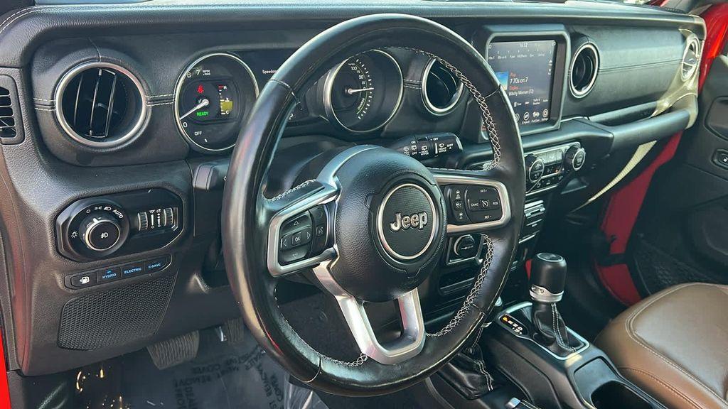 used 2022 Jeep Wrangler Unlimited 4xe car, priced at $32,980