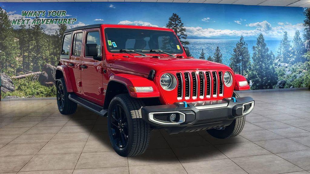 used 2022 Jeep Wrangler Unlimited 4xe car, priced at $32,980