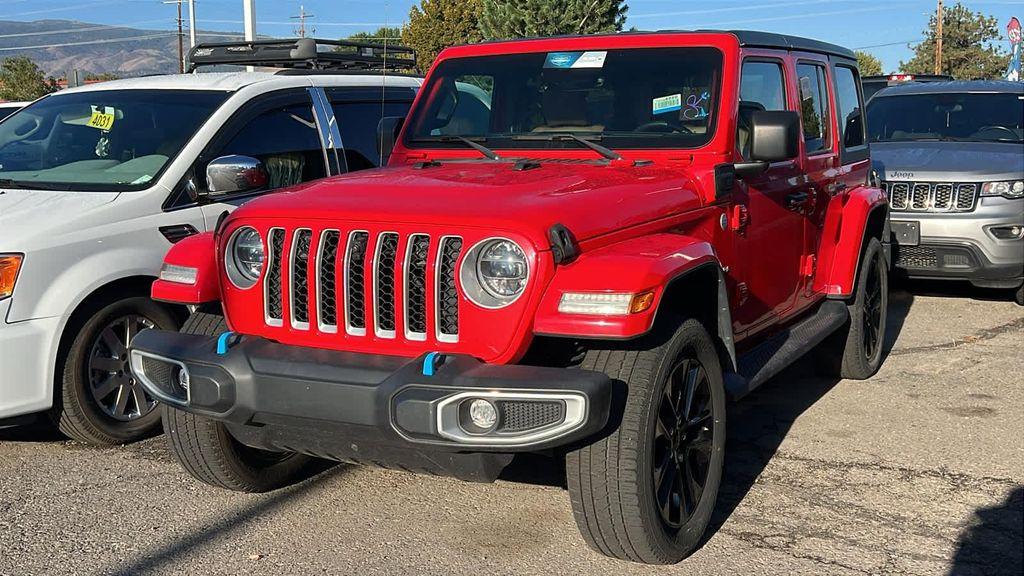 used 2022 Jeep Wrangler Unlimited 4xe car, priced at $39,980