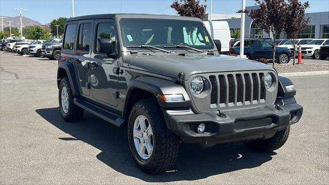 used 2021 Jeep Wrangler Unlimited car, priced at $31,980