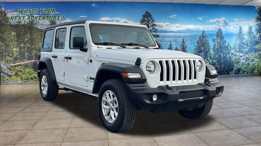 used 2023 Jeep Wrangler car, priced at $28,680