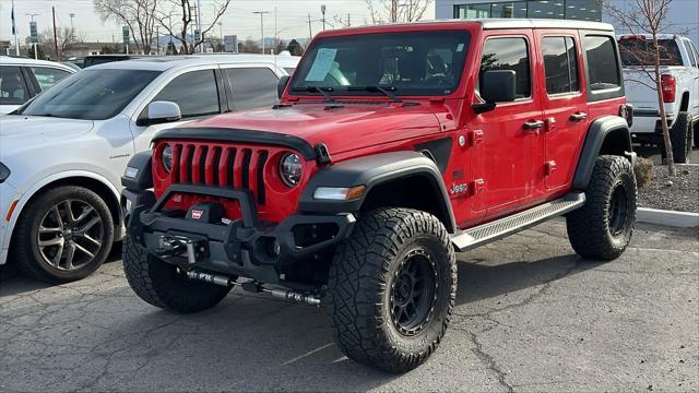 used 2020 Jeep Wrangler Unlimited car, priced at $37,980