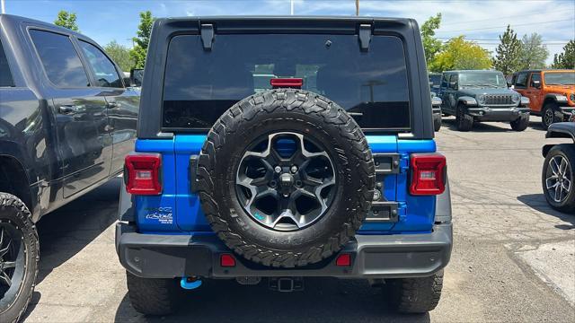 used 2022 Jeep Wrangler Unlimited 4xe car, priced at $41,980