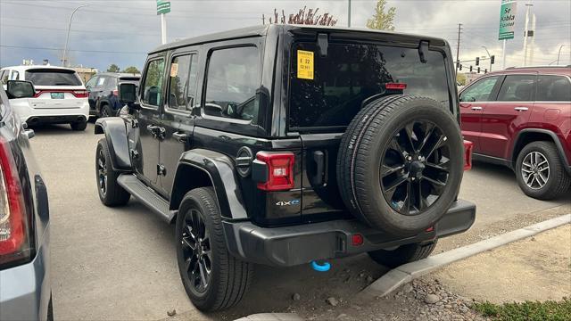 used 2022 Jeep Wrangler Unlimited 4xe car, priced at $33,980