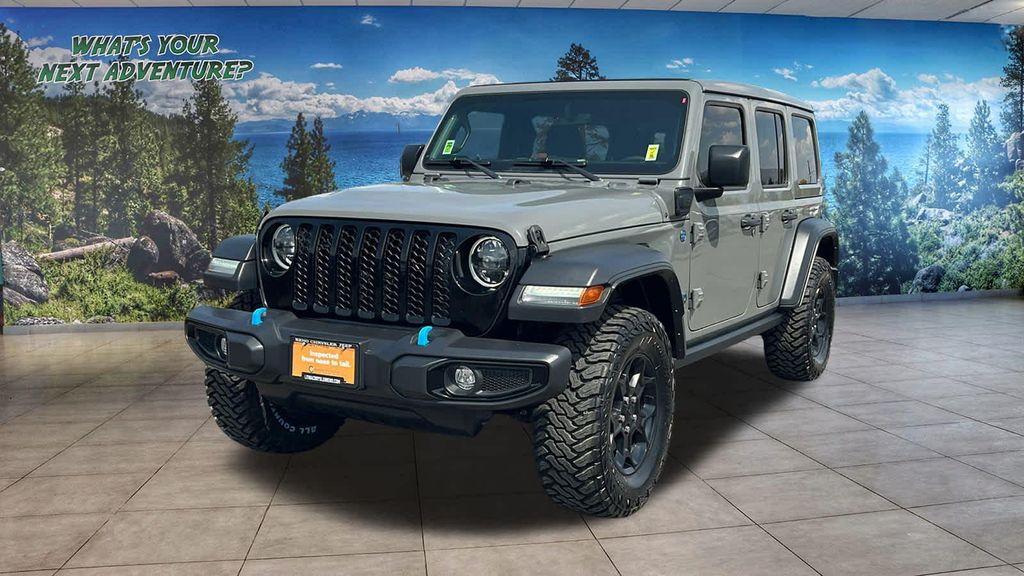 used 2023 Jeep Wrangler 4xe car, priced at $36,480