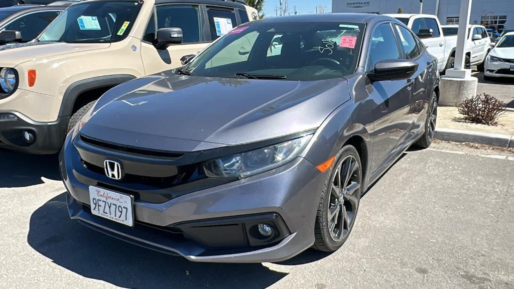 used 2021 Honda Civic car, priced at $22,980