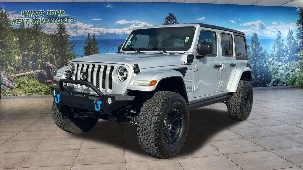 used 2022 Jeep Wrangler Unlimited 4xe car, priced at $31,780