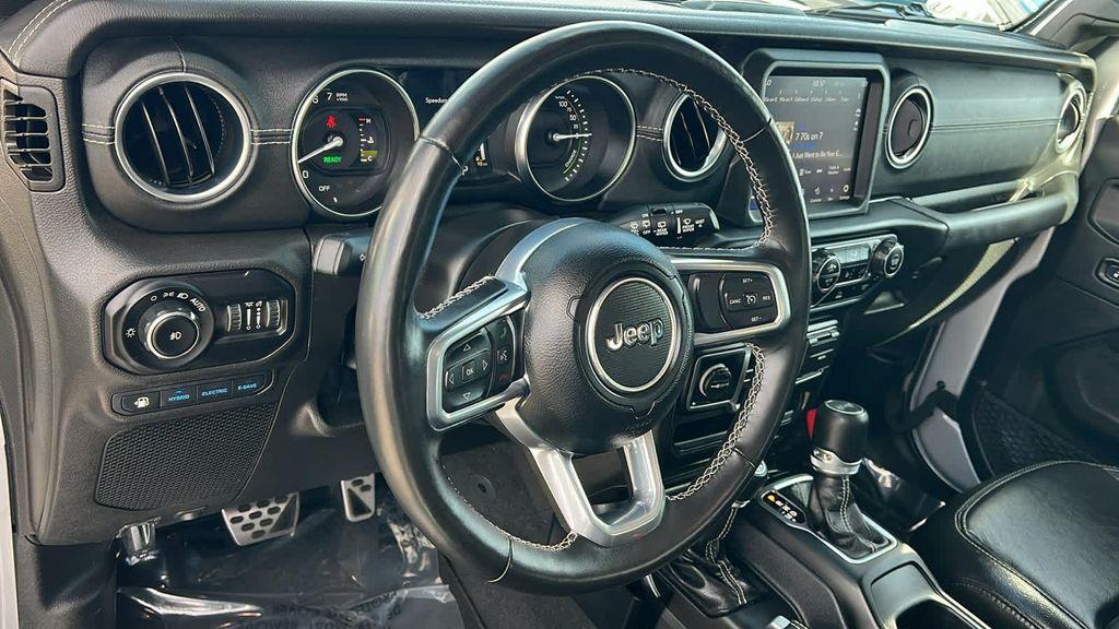 used 2022 Jeep Wrangler Unlimited 4xe car, priced at $31,780