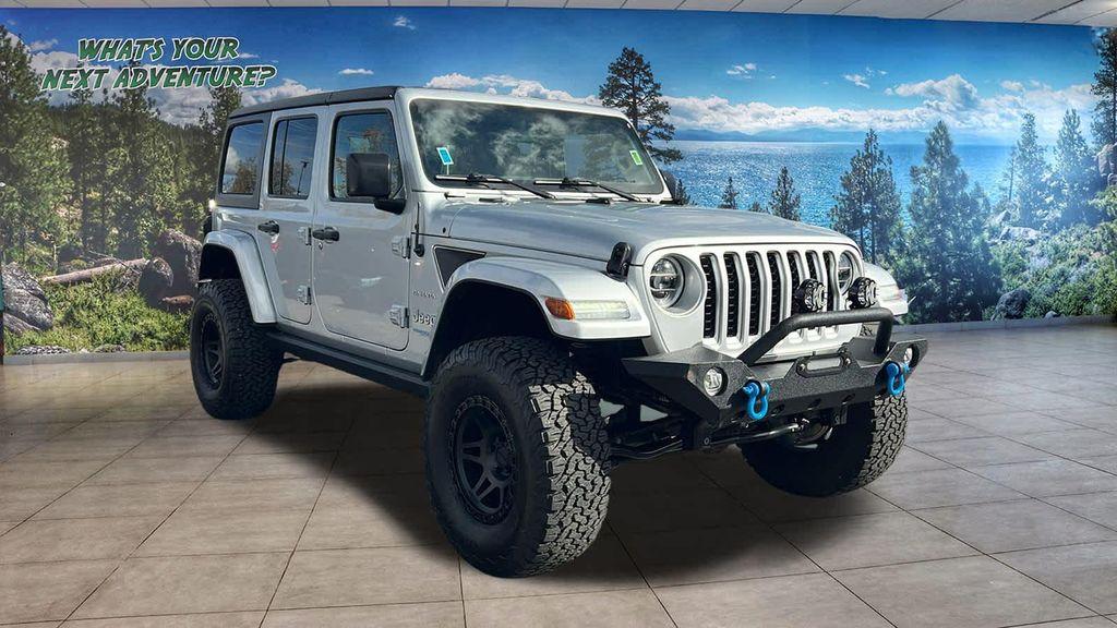 used 2022 Jeep Wrangler Unlimited 4xe car, priced at $31,780