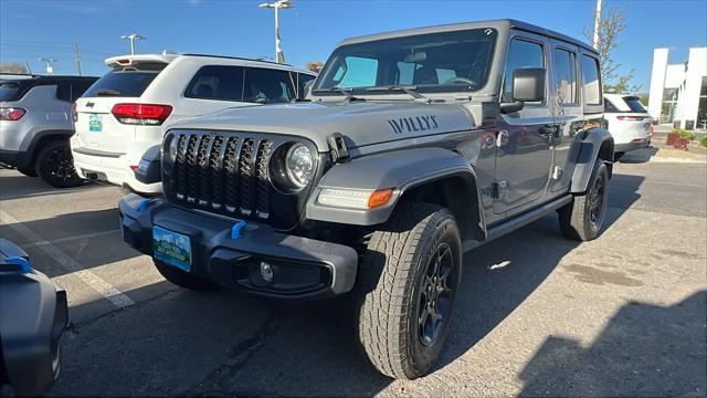 used 2023 Jeep Wrangler 4xe car, priced at $38,980