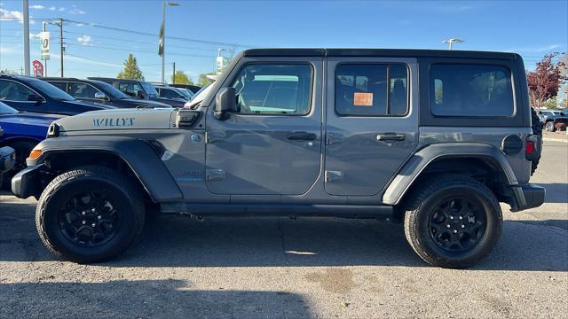 used 2023 Jeep Wrangler 4xe car, priced at $38,980