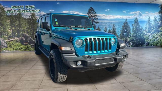 used 2020 Jeep Wrangler Unlimited car, priced at $28,980