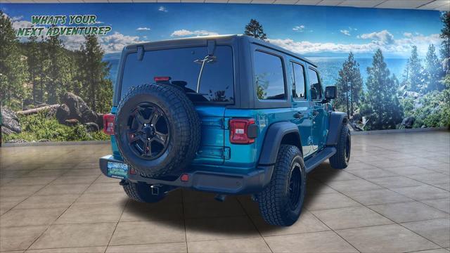 used 2020 Jeep Wrangler Unlimited car, priced at $28,980