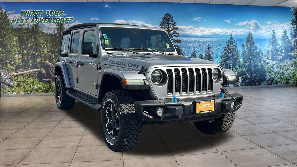 used 2021 Jeep Wrangler Unlimited 4xe car, priced at $36,280