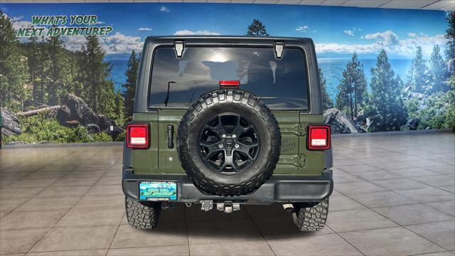 used 2021 Jeep Wrangler car, priced at $29,980