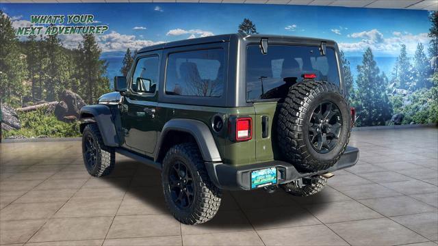 used 2021 Jeep Wrangler car, priced at $29,980