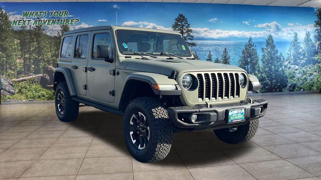 used 2022 Jeep Wrangler Unlimited 4xe car, priced at $30,780