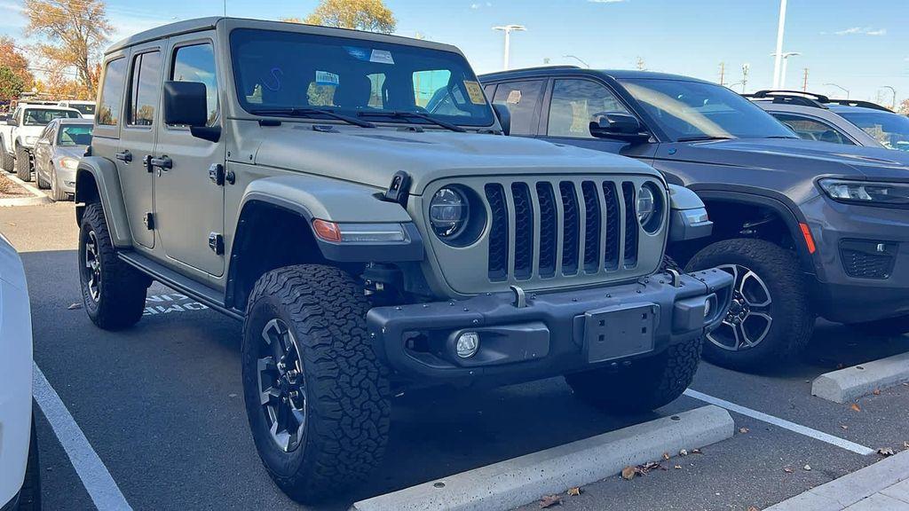 used 2022 Jeep Wrangler Unlimited 4xe car, priced at $31,480