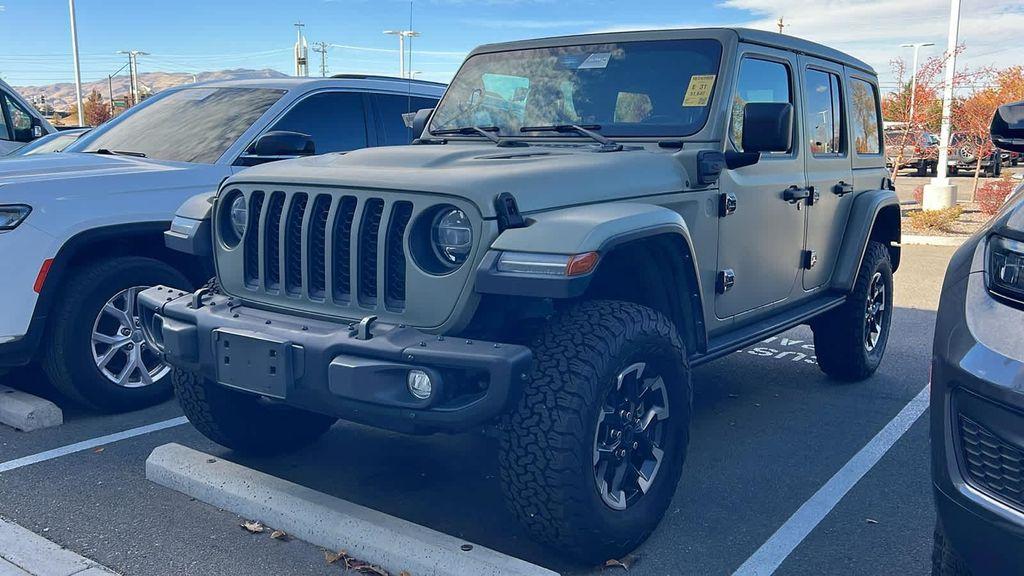 used 2022 Jeep Wrangler Unlimited 4xe car, priced at $31,480