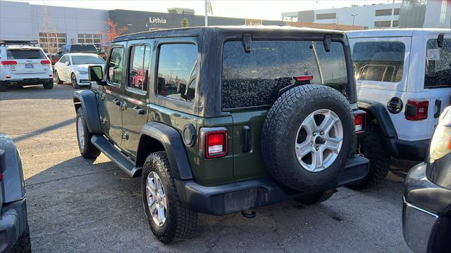 used 2021 Jeep Wrangler Unlimited car, priced at $27,980