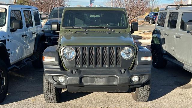 used 2021 Jeep Wrangler Unlimited car, priced at $27,980