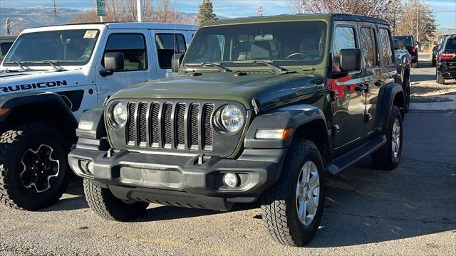 used 2021 Jeep Wrangler Unlimited car, priced at $27,980