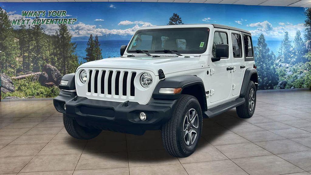 used 2021 Jeep Wrangler Unlimited car, priced at $29,980