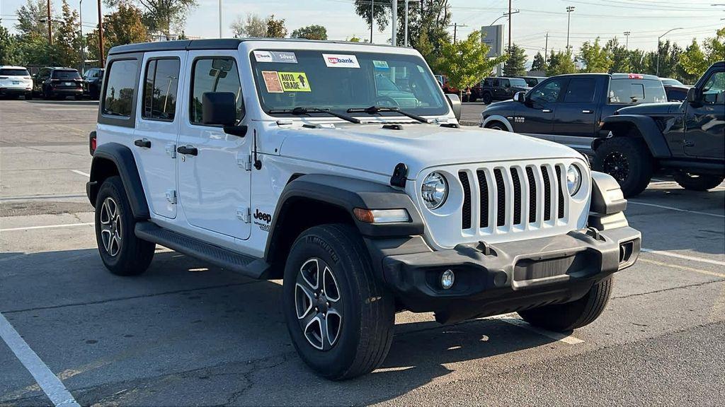 used 2021 Jeep Wrangler Unlimited car, priced at $37,980