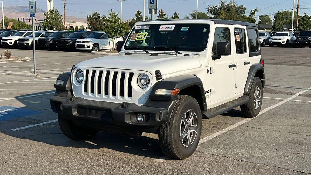 used 2021 Jeep Wrangler Unlimited car, priced at $37,980
