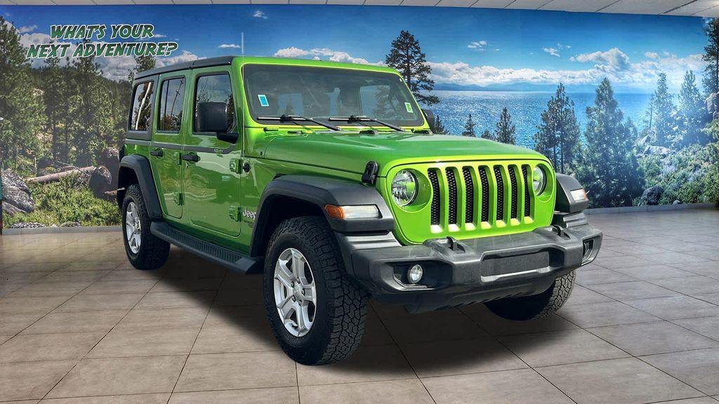 used 2019 Jeep Wrangler Unlimited car, priced at $22,480