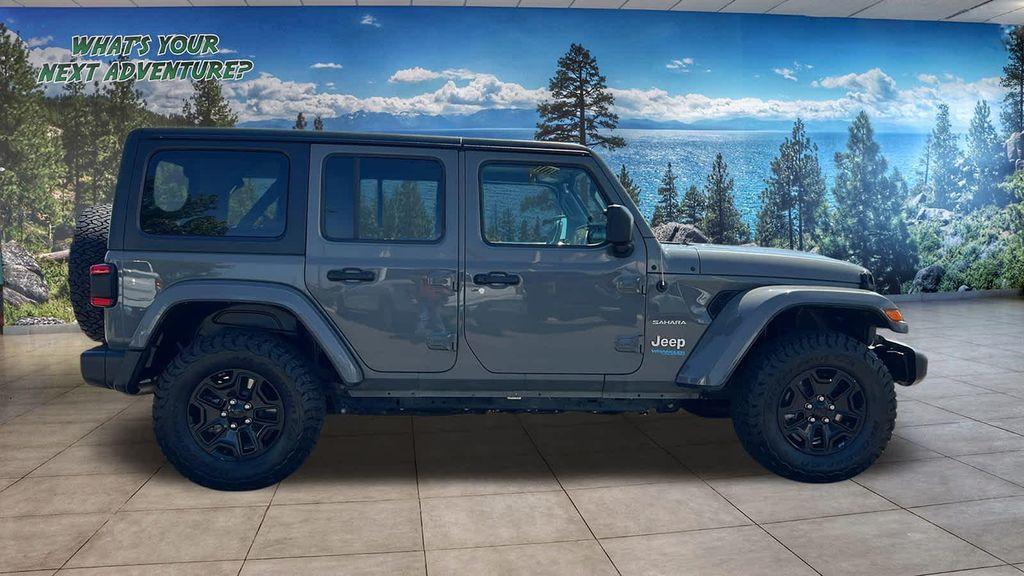 used 2022 Jeep Wrangler Unlimited 4xe car, priced at $31,980