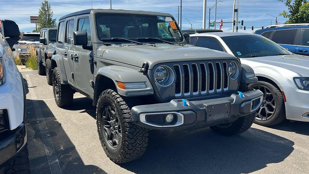 used 2022 Jeep Wrangler Unlimited 4xe car, priced at $36,980