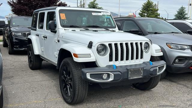 used 2023 Jeep Wrangler 4xe car, priced at $33,980