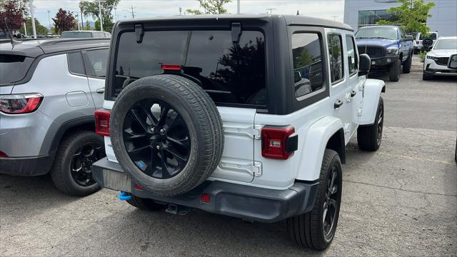 used 2023 Jeep Wrangler 4xe car, priced at $33,980