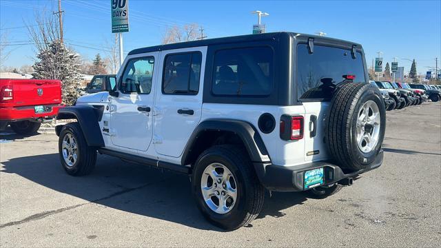 used 2021 Jeep Wrangler Unlimited car, priced at $33,480