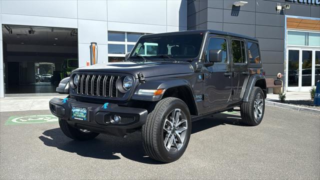 used 2024 Jeep Wrangler 4xe car, priced at $37,480