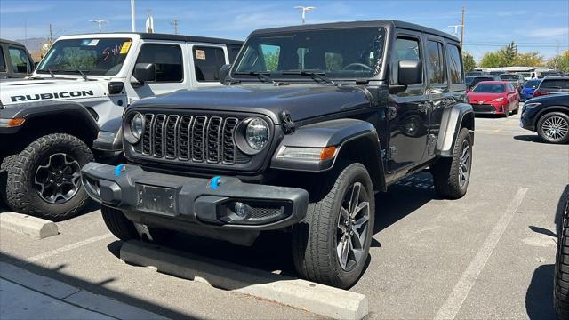 used 2024 Jeep Wrangler 4xe car, priced at $39,980