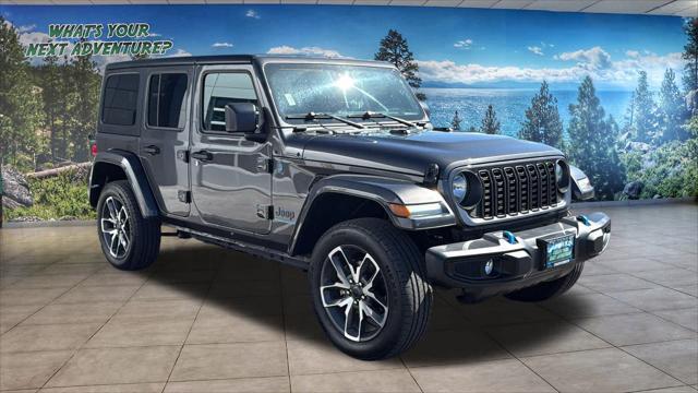used 2024 Jeep Wrangler 4xe car, priced at $34,480