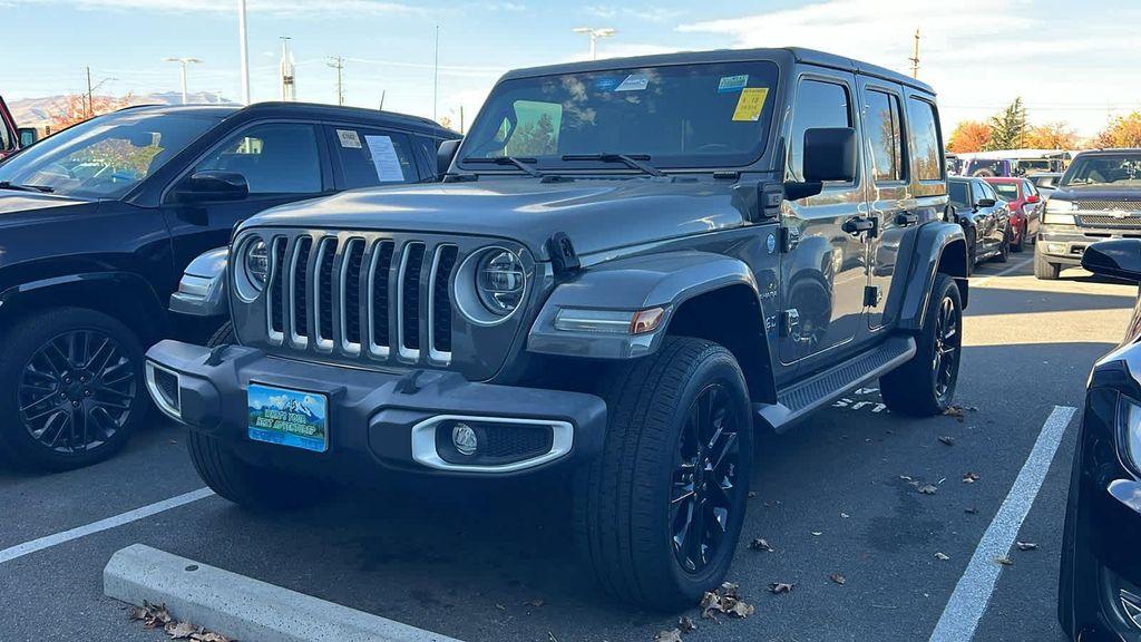used 2021 Jeep Wrangler Unlimited 4xe car, priced at $27,980