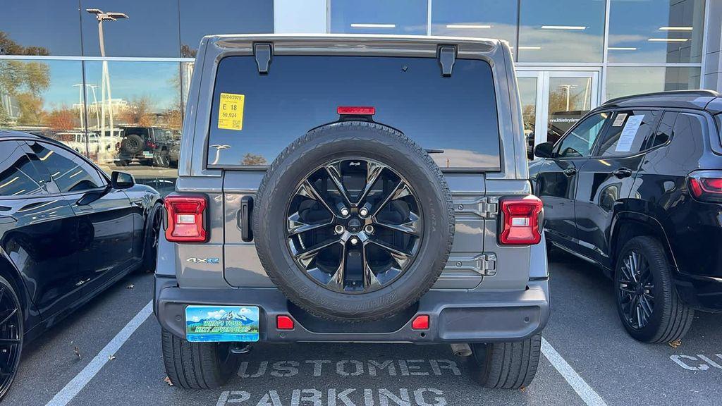used 2021 Jeep Wrangler Unlimited 4xe car, priced at $27,980