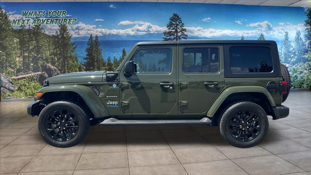used 2022 Jeep Wrangler Unlimited 4xe car, priced at $34,780