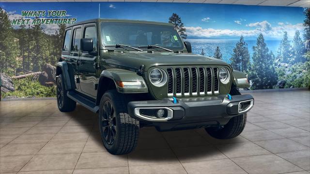 used 2022 Jeep Wrangler Unlimited 4xe car, priced at $34,780