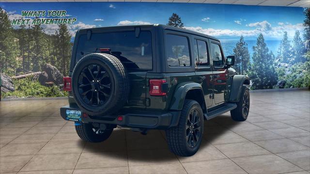 used 2022 Jeep Wrangler Unlimited 4xe car, priced at $34,780