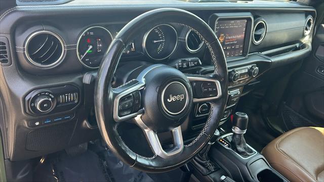 used 2022 Jeep Wrangler Unlimited 4xe car, priced at $34,780
