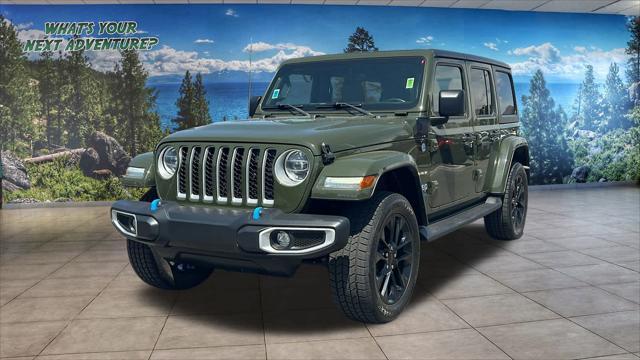 used 2022 Jeep Wrangler Unlimited 4xe car, priced at $34,780