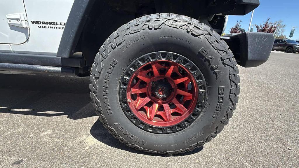 used 2014 Jeep Wrangler Unlimited car, priced at $20,980