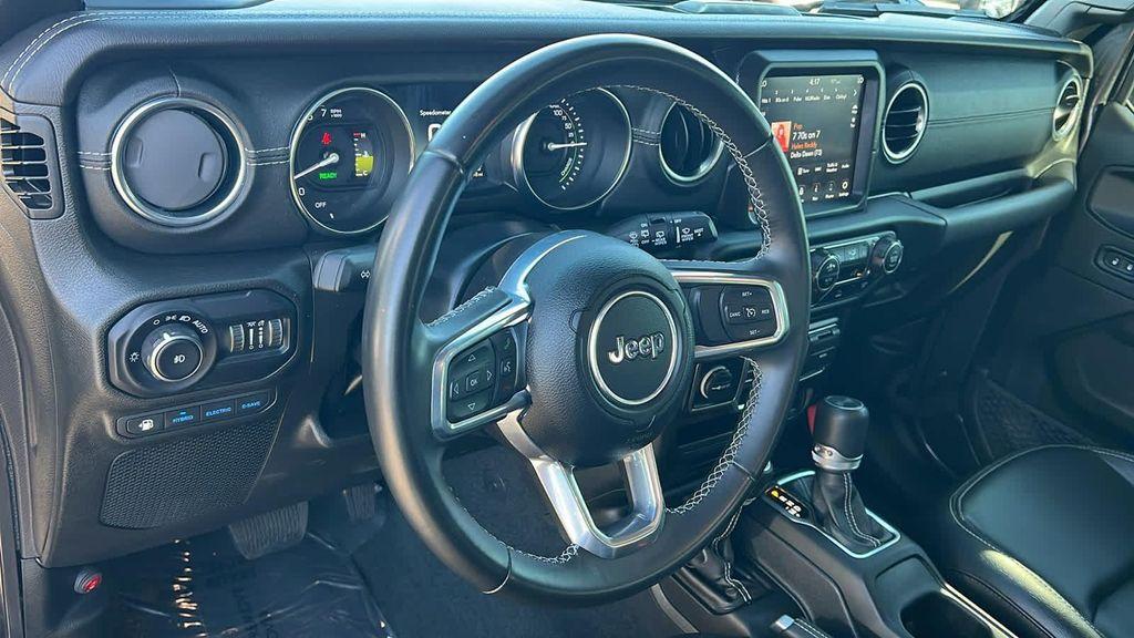 used 2022 Jeep Wrangler Unlimited 4xe car, priced at $32,980
