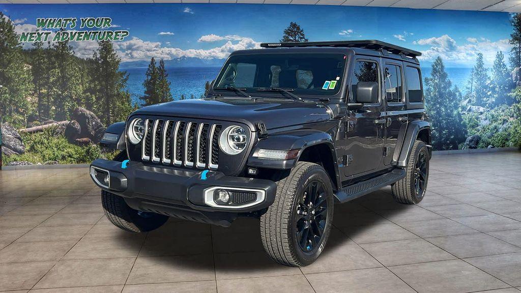 used 2022 Jeep Wrangler Unlimited 4xe car, priced at $34,980
