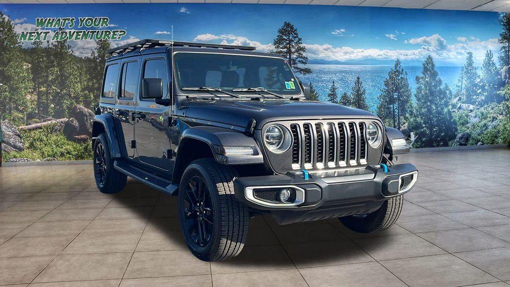 used 2022 Jeep Wrangler Unlimited 4xe car, priced at $32,980